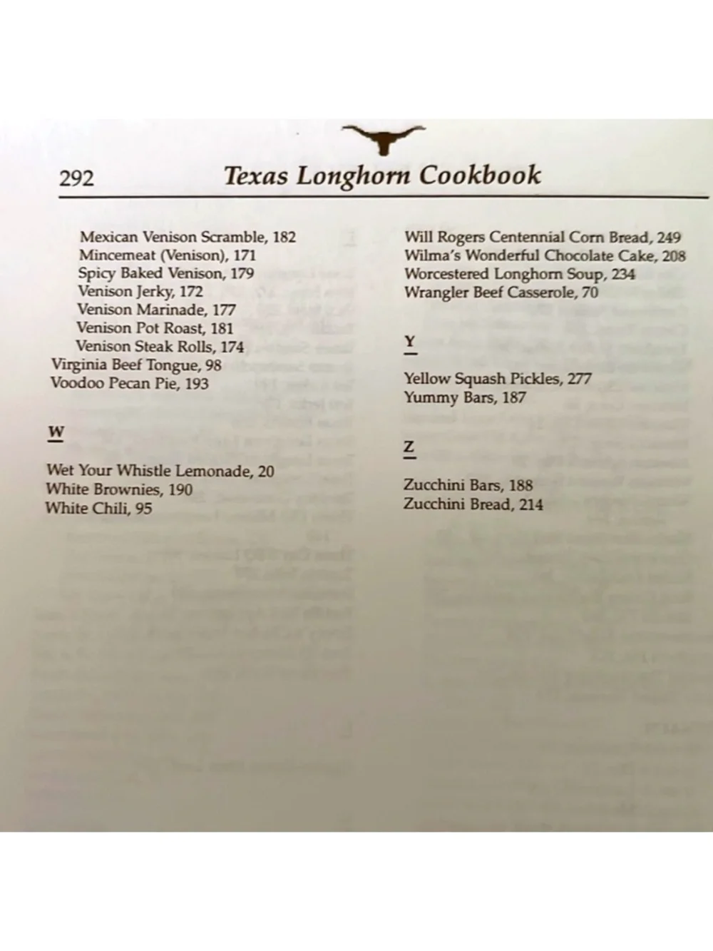Texas Longhorn Cookbook and Campfire Tales texas longhorn